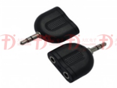 轉換插頭 3.5立體公頭轉3