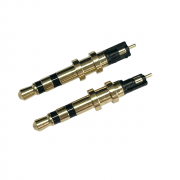 3.5立體5.5雙盤30.8L燙發美發鍍金插頭